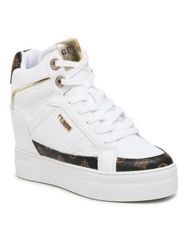 GUESS PRZEPIĘKNE, KOMFORTOWE, STYLOWE SNEAKERSY / PÓŁBUTY R.35 GUS438