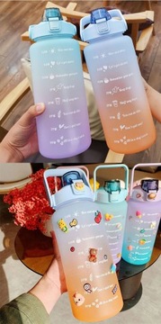 БУТЫЛКА ДЛЯ ВОДЫ С МОТИВАЦИЕЙ, 2 Л.