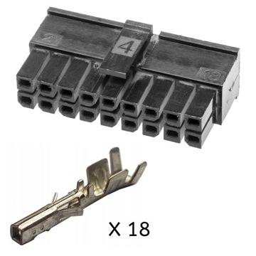 Wtyczka Micro-Fit 18-PIN