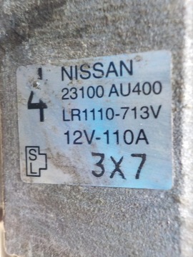NISSAN X-TRAIL T30 2.5 BENZÍN QR25 ALTERNÁTOR 23100-AU400