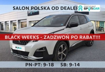 Peugeot 3008 II Crossover 1.5 BlueHDI 130KM 2019 Peugeot 3008 1.5 BlueHDi Allure SS EAT8 SalonPL FVat Serwisowany 1.5 130KM