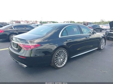 Mercedes Klasa S W223/V223 2022 Mercedes-Benz Klasa S 580, 2022r., 4x4, 4.0L 4.0 Benzyna 496KM, zdjęcie 6