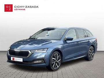 Skoda Octavia III Kombi Facelifting 1.5 TSI ACT 150KM 2020 Skoda Octavia 1.5 TSI 150KM Style Virtual Kamera LED-Matrix Salon PL