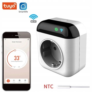 Программируемый Wi-Fi смарт-штекер термостата