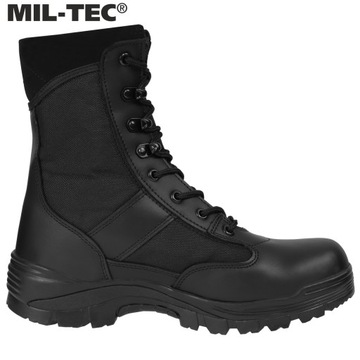 ВОЕННАЯ ТАКТИЧЕСКАЯ ОБУВЬ БЕЗОПАСНОСТЬ ЗАЩИТА MIL-TEC Trekking Black 42