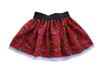 Юбка + белое боди, наряд краковского горца 92