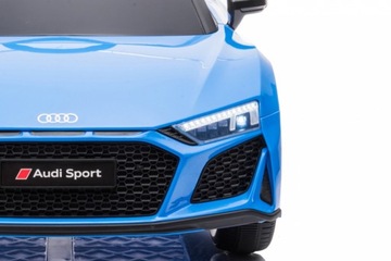 Автомобильный Audi R8 LIFT на аккумуляторе, светодиодный пульт дистанционного управления EVA MP3