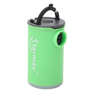 Мини-насос с подсветкой, портативный, перезаряжаемый через USB.