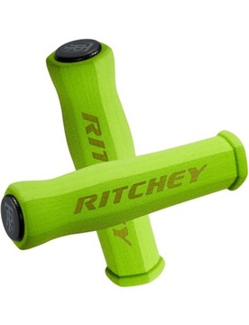 Chwyty Ritchey WCS True Grip 130mm zielone + korki