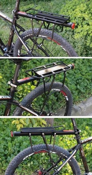Заднее крепление для велосипеда, универсальное, алюминий, для велосипеда, чёрное, прочное, подседельный штырь