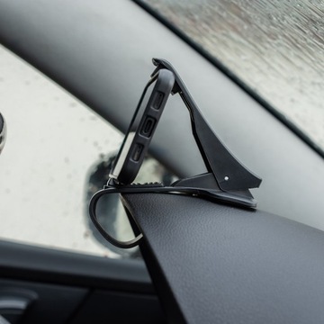 UCHWYT SAMOCHODOWY NA TELEFON KOKPIT DESKE Z KLIPS