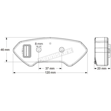 УНИВЕРСАЛЬНЫЙ СЧЕТЧИК КОСО CAN-AM POLARIS YAMAHA SUZUKI HONDA KAWASAKI