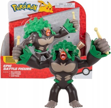 POKEMON EPIC DUŻA FIGURKA RILLABOOM JAZWARES