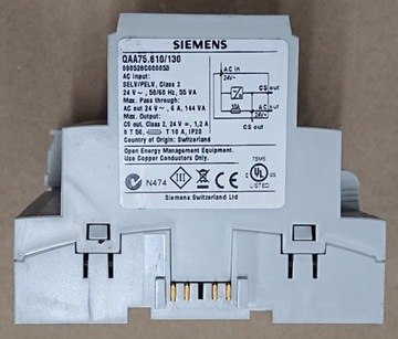 Regulator pompy ciepła Siemens QAA75.610/130 24V