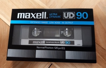 MAXELL UD 90 kaseta magnetofonowa