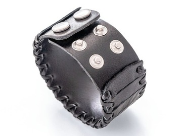 ШИРОКИЙ КОЖАНЫЙ БРАСЛЕТ! КАЧЕСТВО !