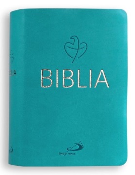 BIBLIA STARY i NOWY TESTAMENT Tabor - flex, kolor turkusowy