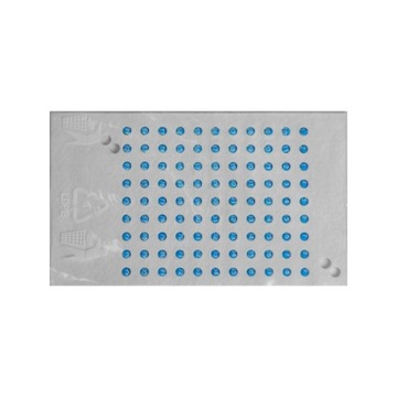 Opalitki czeskie - niebieskie