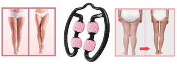 АНТИЦЕЛЛЮЛИТНЫЙ МАССАЖЕР ДЛЯ ТЕЛА РУЧНОЙ РОЛИКОВЫЙ ДЛЯ ВОССТАНОВИТЕЛЬНОГО МАССАЖА