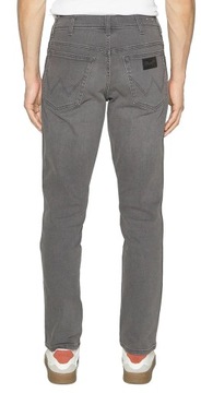 WRANGLER męskie spodnie Texas jeans zwężane Szary W36 L32