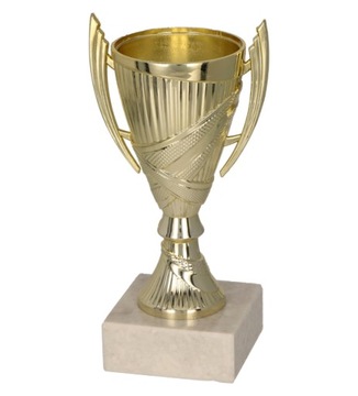 Puchar plastikowy złoty ZOJA 13.5cm
