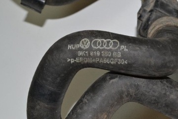 AUDI A4 B8 2.0 TDI 2010 RHD TRUBKY RADIÁTORU HADICE 8K1819350 8K1819376G