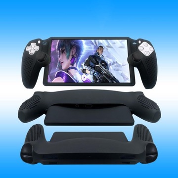 SILIKONOWE ETUI OCHRONNE PS5 PLAYSTATION PORTAL MIĘKKIE ETUI Z WYPUSTKAMI