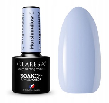 Claresa lakier hybrydowy MARSHMALLOW 5