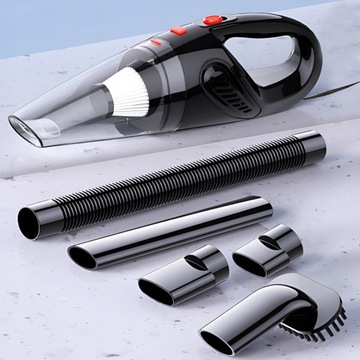 АВТОПЫЛЕСОС РУЧНОЙ HEPA ФИЛЬТР ДЛИННЫЙ ШНУР МОЩНОСТЬ 120ВТ + НАКОНЕЧНИКИ