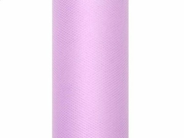 Tiul gładki. lawenda 30cm dekoracyjny na rolce