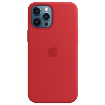 СИЛИКОНОВЫЙ КОРПУС ДЛЯ IPHONE 12 PRO MAX RED