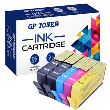 5x Tusze do HP 903 XL Officejet 6900 6950 6960 6968 6970 6975 6860 6978