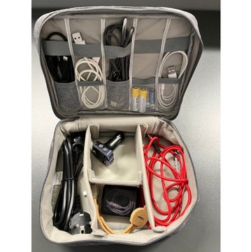 КОРПУС-ОРГАНИЗАТОР ДЛЯ ЗАРЯДНЫХ УСТРОЙСТВ ДОРОЖНАЯ СУМКА ДЛЯ КАМЕРЫ КЕМПИНГ