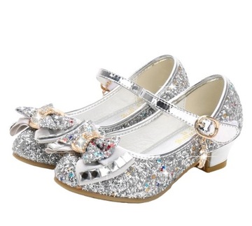 BŁYSZCZĄCE PANTOFELKI BALERINKI BUCIKI BUTY 19,2CM