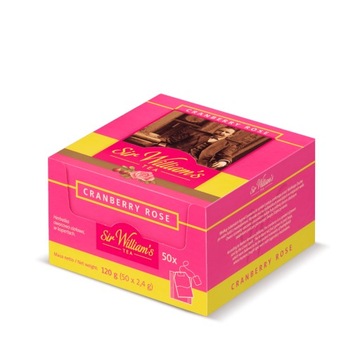 Sir Williams Tea Cranberry Rose 50tb
