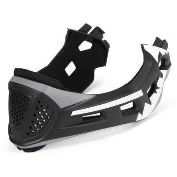 Съемный детский велосипедный шлем, закрывающий все лицо.