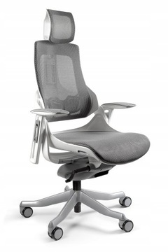 Fotel ergonomiczny WAU biurowy grafit NW41 UNIQUE
