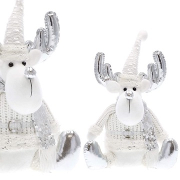ФИГУРКА ОЛЕНЯ РОЖДЕСТВЕНСКОЕ УКРАШЕНИЕ ЛОСЬ ПОДАРОК ​​ОРНАМЕНТ СИДИТ