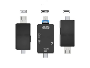 КАРТРИДЕР SD MicroSD TF USB USB-C MICRO-USB OTG