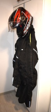 Держатель-вешалка для мотоциклетного шлема, велосипеда, прочный + винты