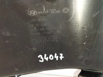 DRŽÁKY VÝZTUHA VOLANT VZDUCHU PRAVÉ KIA CEED III FACELIFT 21- GT