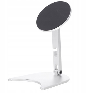 Magnetic phone support. Adjustable stand
