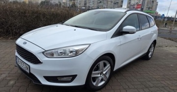 Ford Focus III Kombi Facelifting 1.5 TDCi 120KM 2015 Ford Focus SW Wzorowy Super Stan Navi - Tempomat - Zarejestrowany