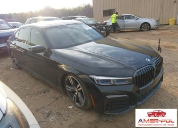 BMW Seria 7 G11-G12 Sedan Facelifting 4.4 750i 530KM 2020 BMW Seria 7 2020r., 750i Xdrive, 4.4L, od ubezpieczalni 4.4 Benzyna 530KM