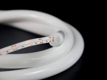 Водонепроницаемая круглая светодиодная трубка Flex 360, неоновый шланг, 22ø