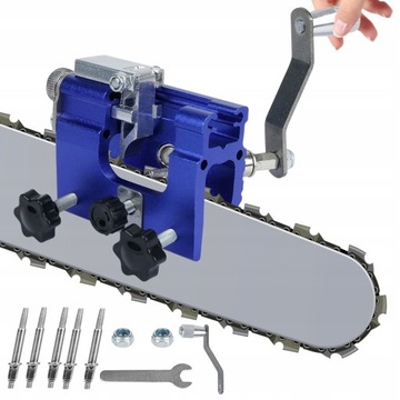 ТОЧИЛКА ЦЕПНОЙ ПИЛЫ, 5 ГОЛОВОК В КОМПЛЕКТЕ