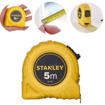 STANLEY Рулетка металлическая 5м/19мм 30-497