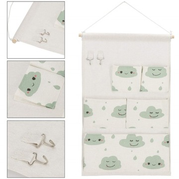 ПОДВЕСНОЙ КОВРИК-ОРГАНИЗАТОР ДЛЯ СТЕНЫ ВАННАЯ ДВЕРЬ Вешалка ДЛЯ ИГРУШЕК КАРМАНЫ