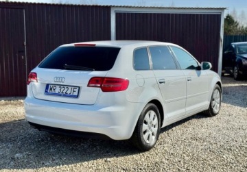 Audi A3 8P Hatchback 3d 1.6 TDI 105KM 2011 Audi A3 Sportback 1.6 TDI 105KM led climatronic 5 drzwi nowe sprzeglo 1.6, zdjęcie 9