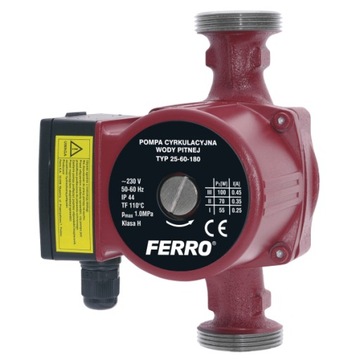 POMPA DO C.O. FERRO 25-60/180
